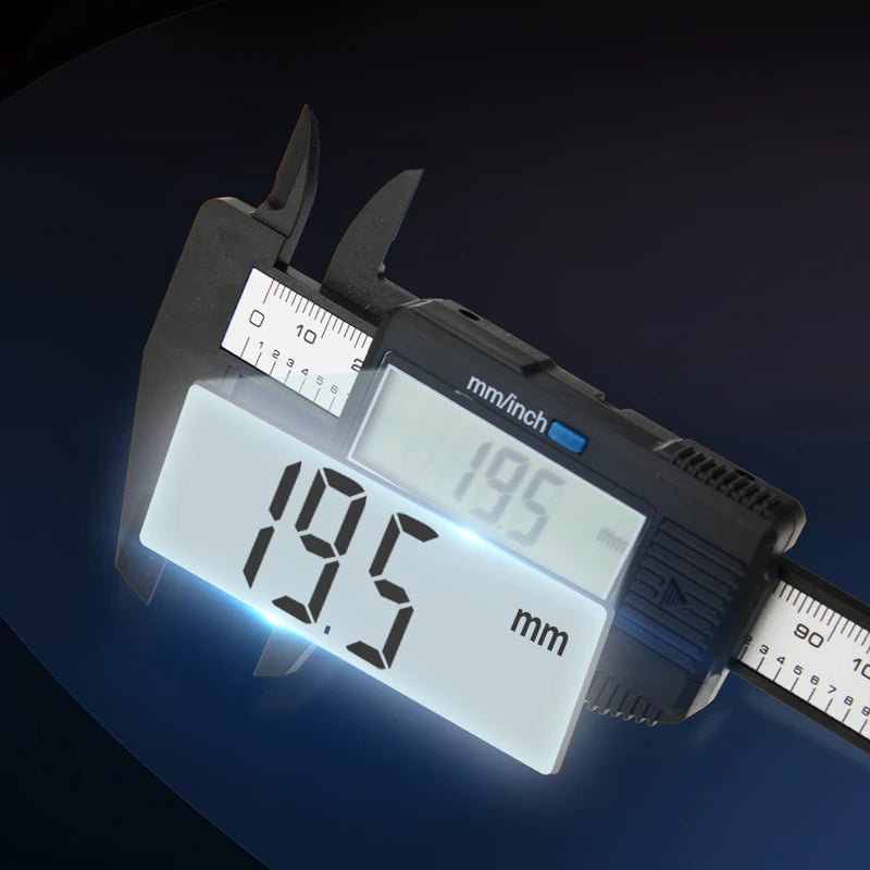 Plastic Caliper Pachometer Digital Caliper Electronic Ruler Vernier Digital Caliber Measuring Tool Digital Calibrator Micrometer